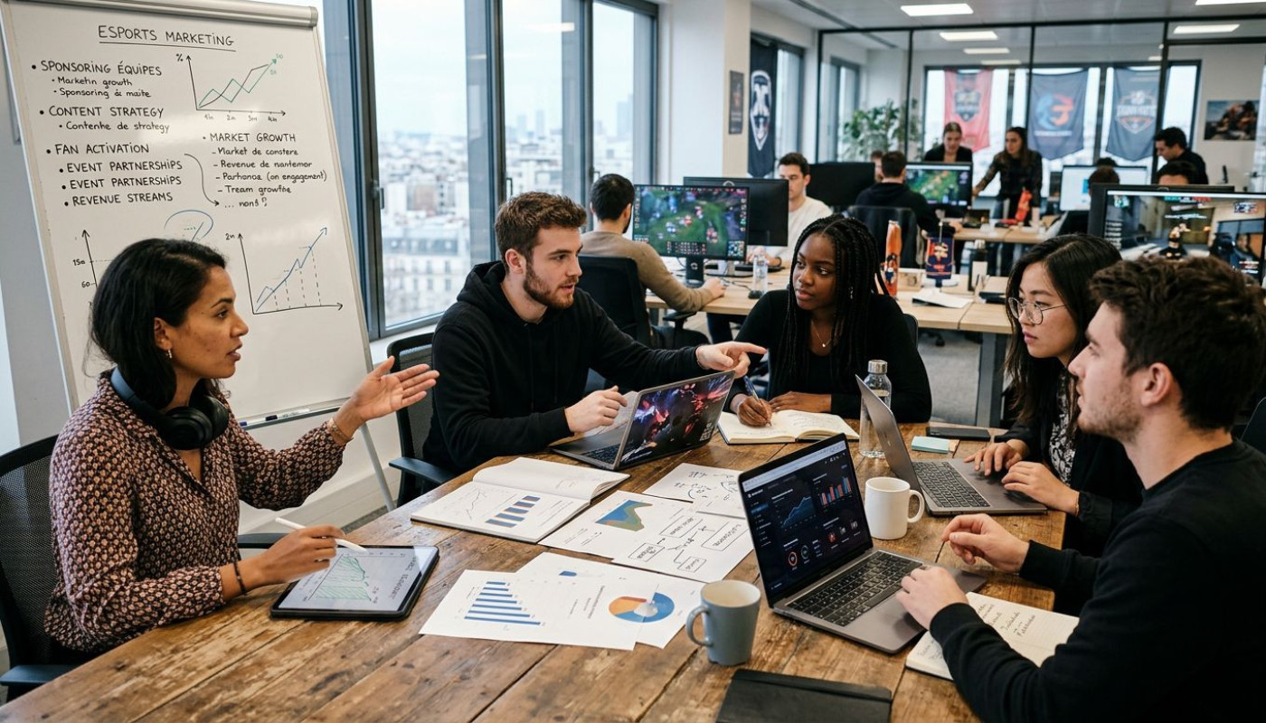 Stratégies de marketing dans l'industrie des e-sports en croissance